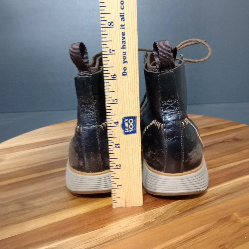 Chaco Men's Dixon High Hiking Boots Leather‎ Waterproof Java Brown Size 12